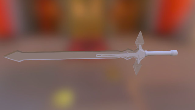 Kirito Dark Repulser 3D Model