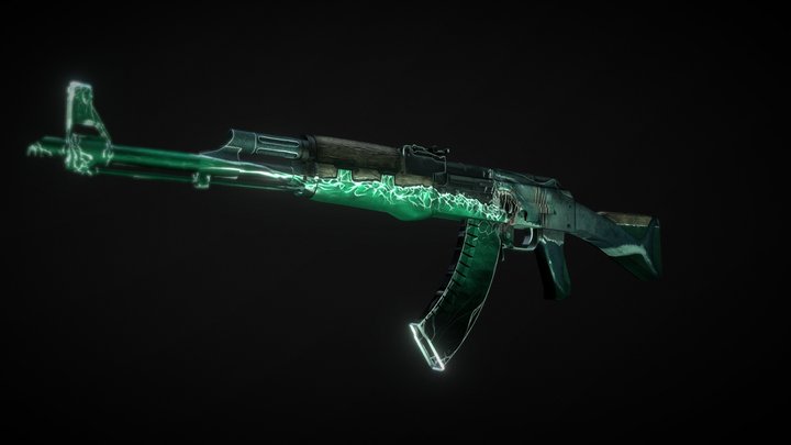 AK-47 | Critter 3D Model