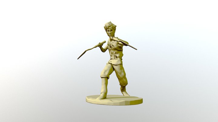 Clo Posed Print 2 2 3D Model