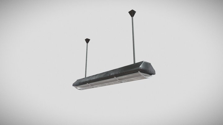 Overhanging Lamp 3D Model