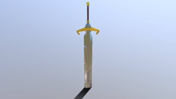 Sword of Escalaber 3D Model