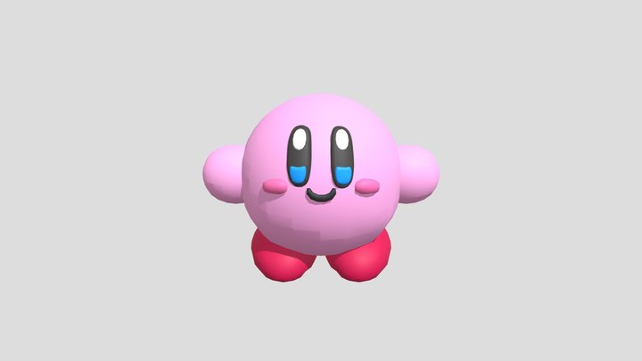 Kirby (Rainbow Curse) Model 3D Model