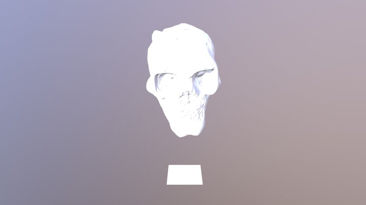 Hell Skull 3D Model