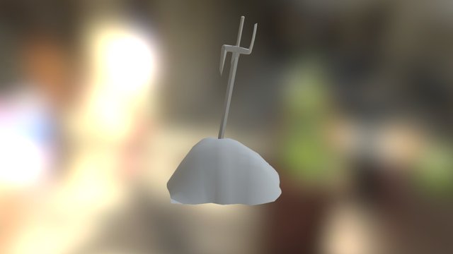 Sword In Stone 3D Model
