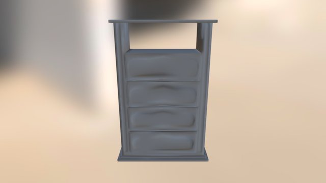 Cajonera-Silvia 3D Model