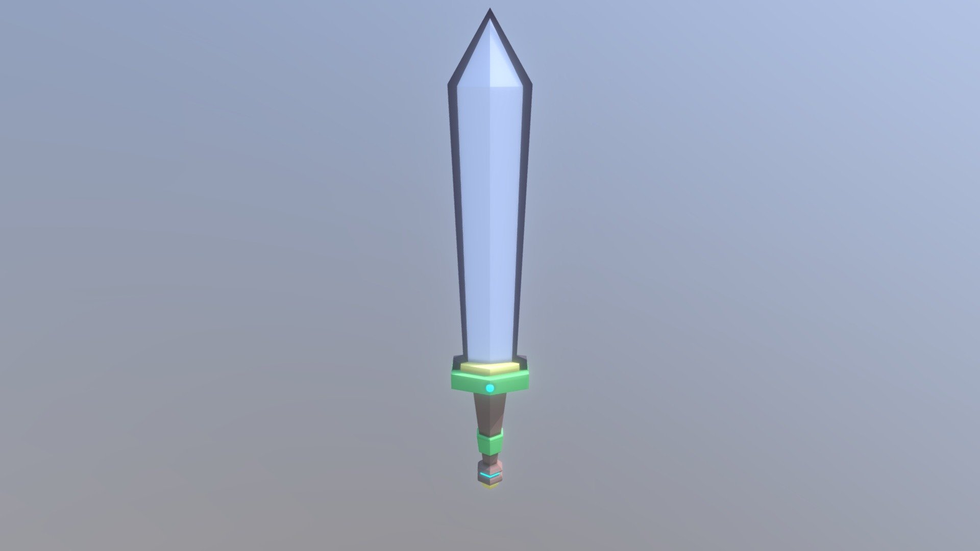 Sword - 3d Model By Tsukimori [20e3b2f] - Sketchfab