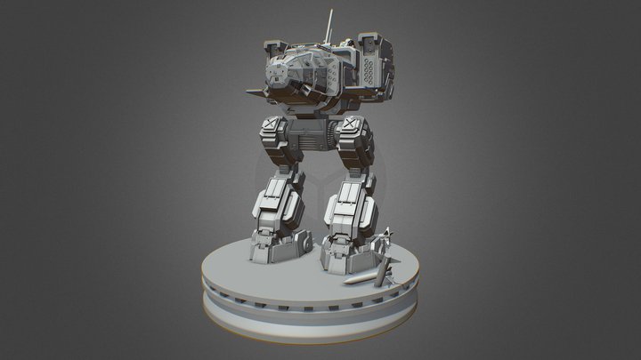 STALKER NWO mechwarrior Online 3D Model