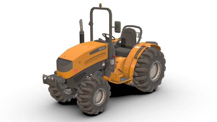 Tractor Model 1 3D Model