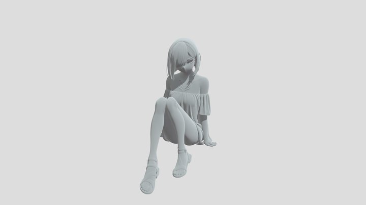 Crimson Heart 3D Model