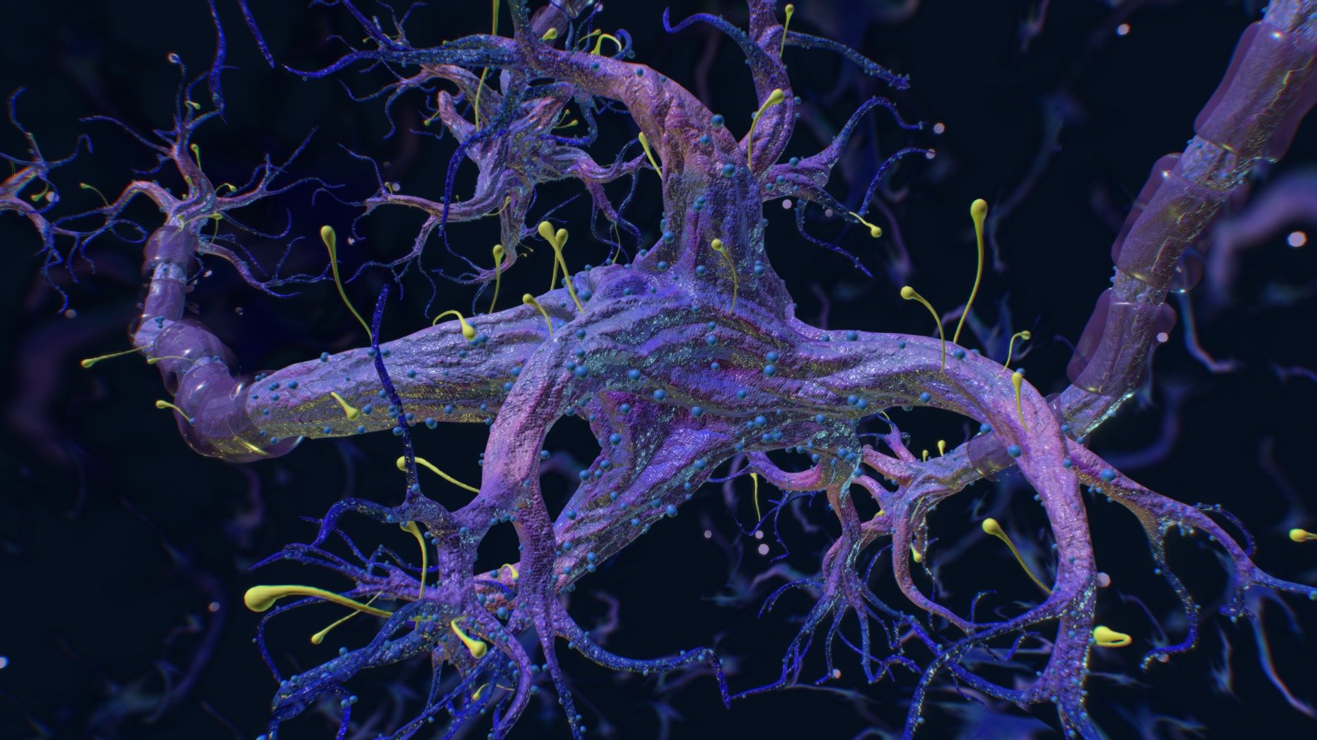 Neurons Download Free 3D model by Guillem Font