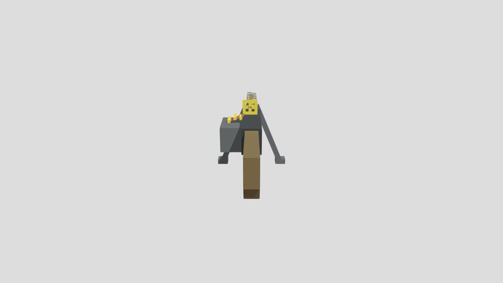 Furry Blaster 3000 3D Model