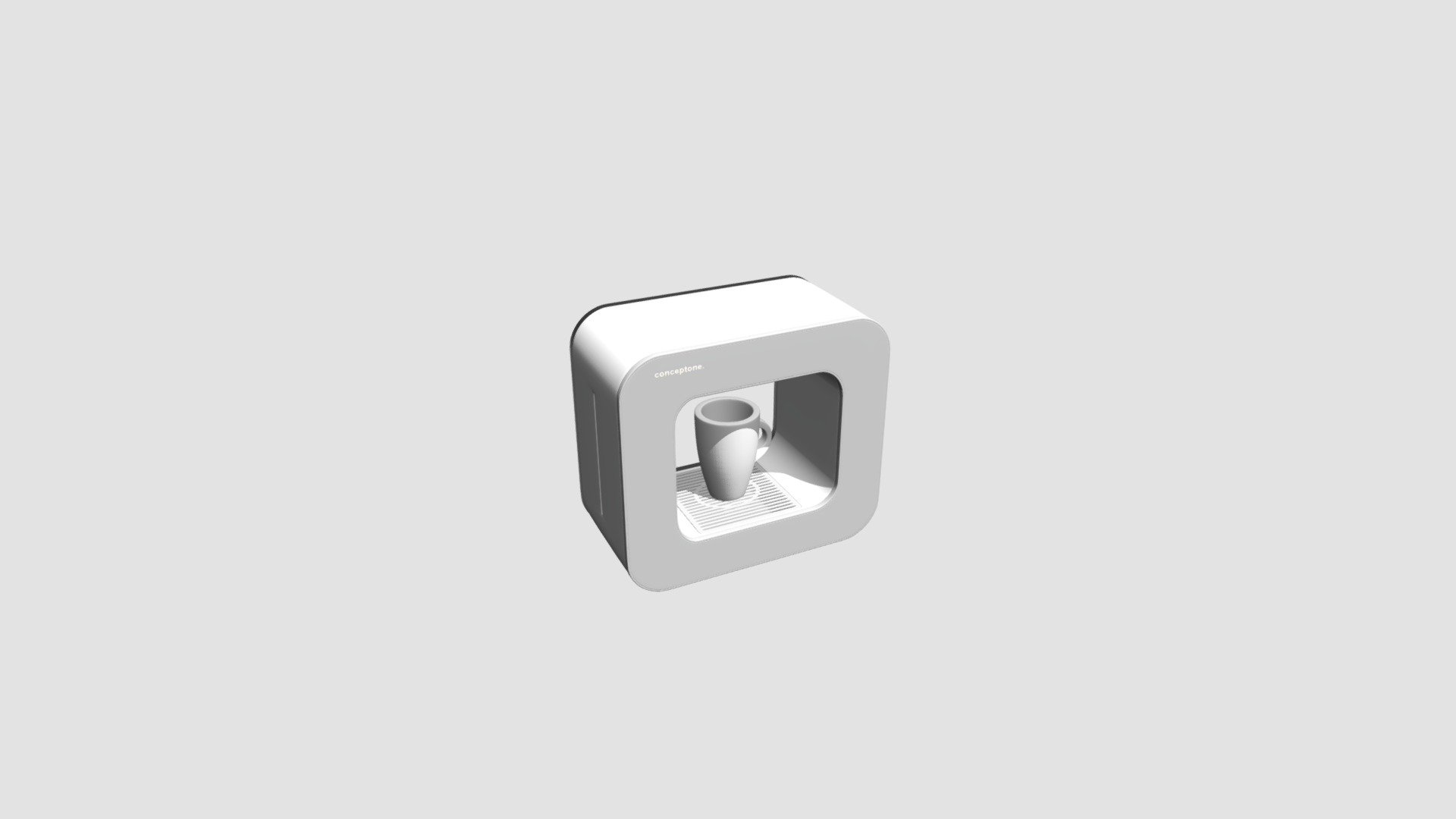 coffee maker — Sketchfab embed 3D viewer