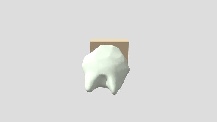 Gatto Botero 3D Model