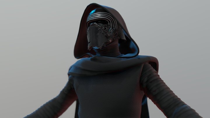 KyloRen 3D Model