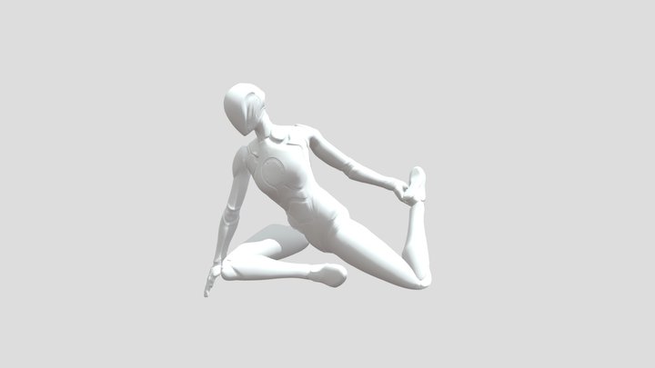 Pose 7 3D Model