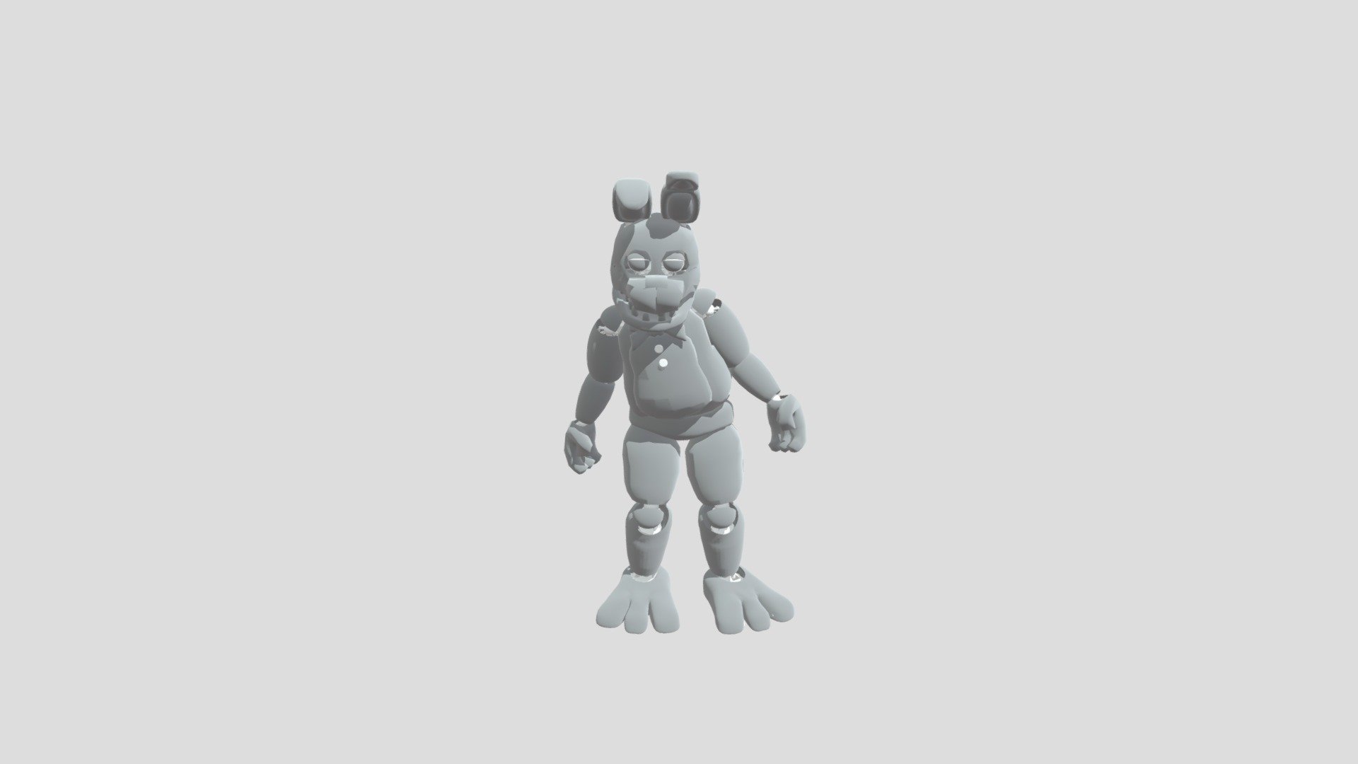 Un Withered Bonniethe Bunny - Download Free 3D model by lukica890 ...