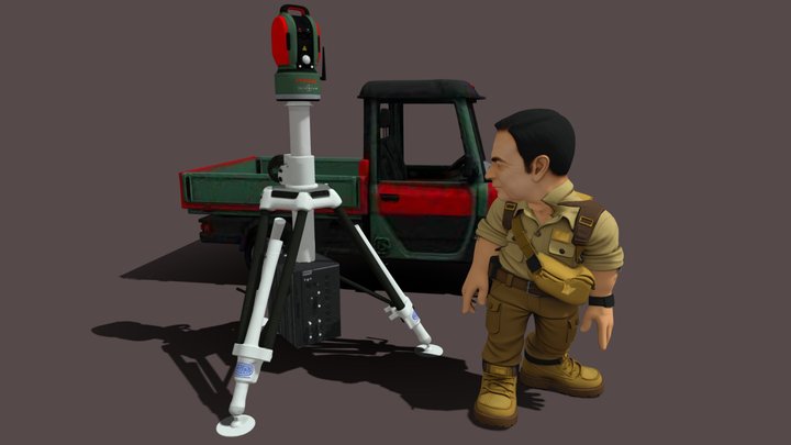 Laser Tracker 6TMD (Renault-Nissan) – Gratis 3D-model STL