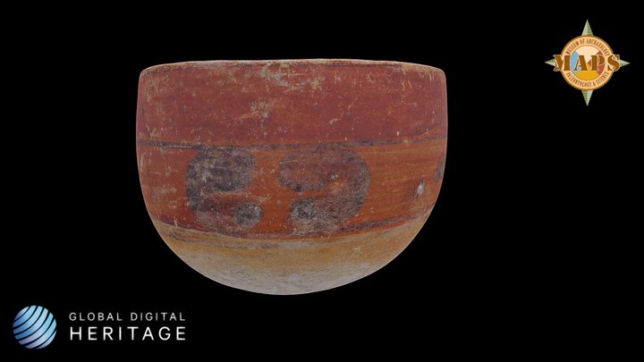 Maya Polychrome Bowl