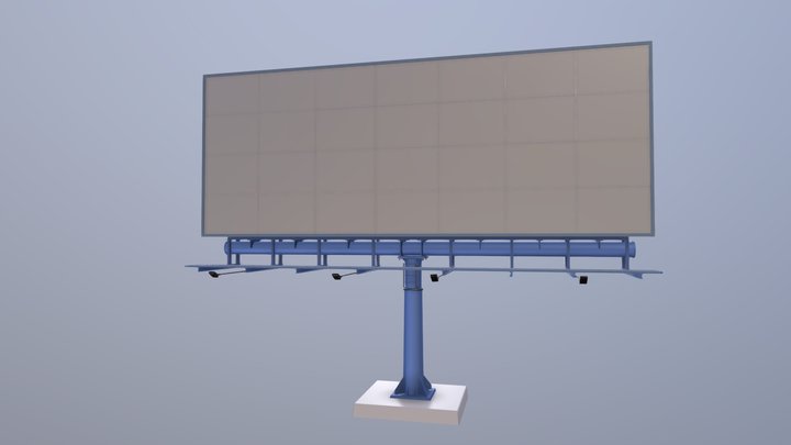 Billboards 3D Model