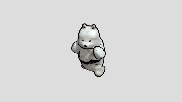 Fluffy Polar 3D Model