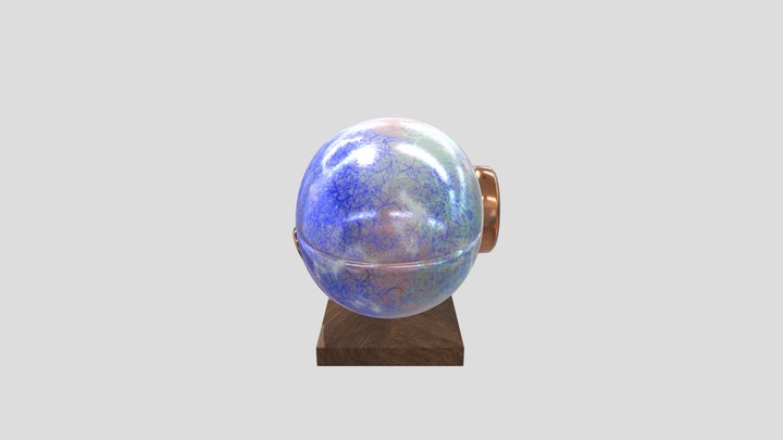 szklana skrzynia 3D Model