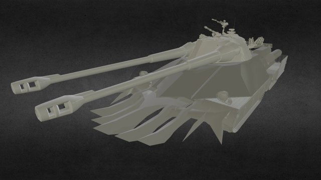 Apocalypse Tank 3D Model