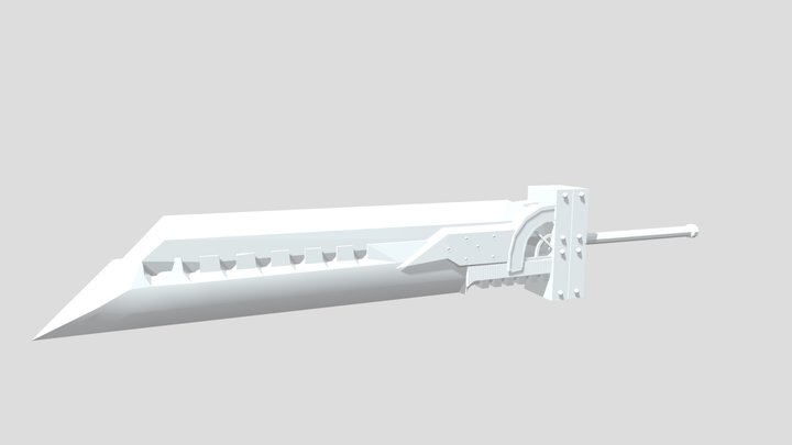 Fusion Sword 3D Model