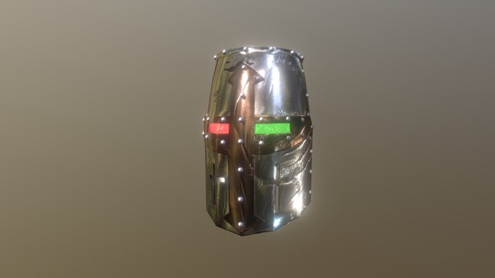 Casco Templario 3D Model