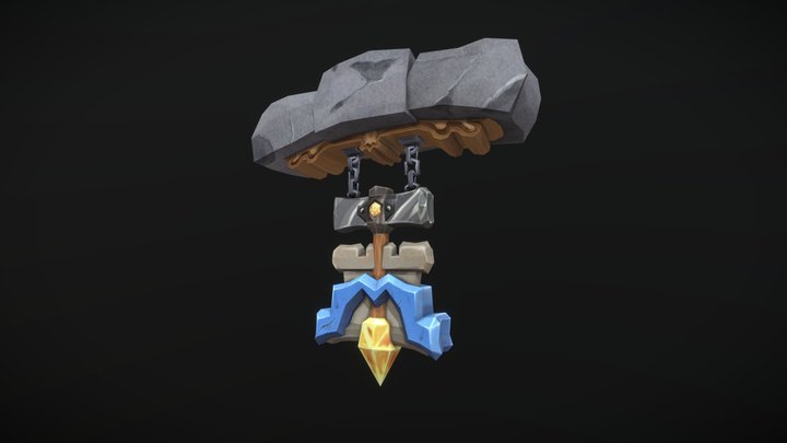 HearthSign 3D Model