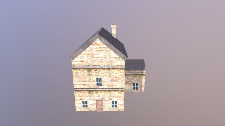 Poole House Unwrap 3D Model