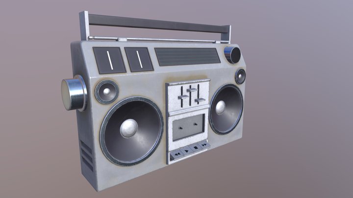Radio 3D Model