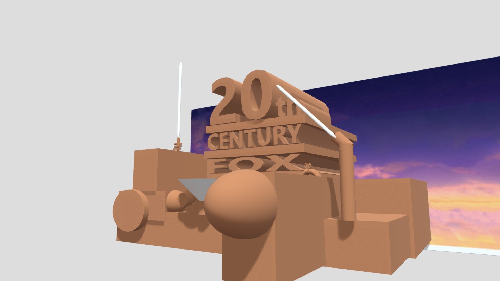 20th Century Fox Logo 1994 Remake by me - - 3D Warehouse