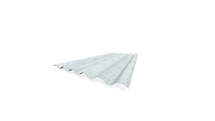 Telha Simples Ecotex 3D Model