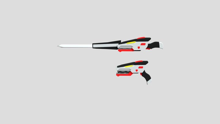 Quantumblaster 3D Model