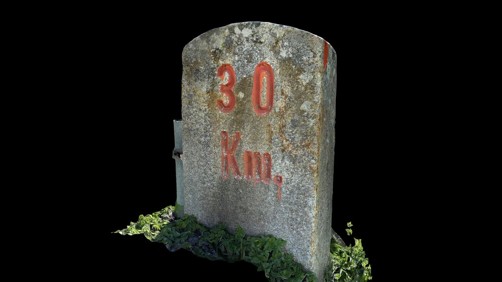 Milestone Wassen - Sustenpass Km 30