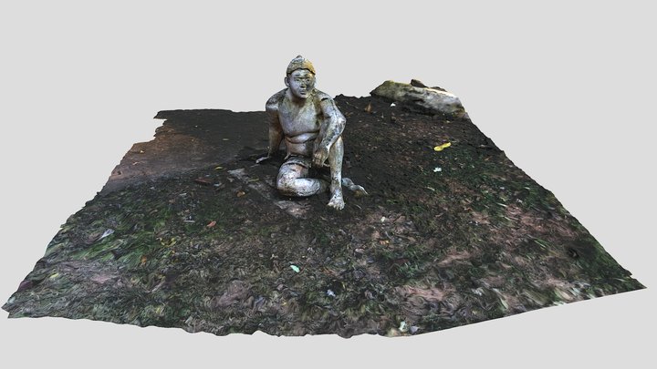 sculpture sitting 3D Model