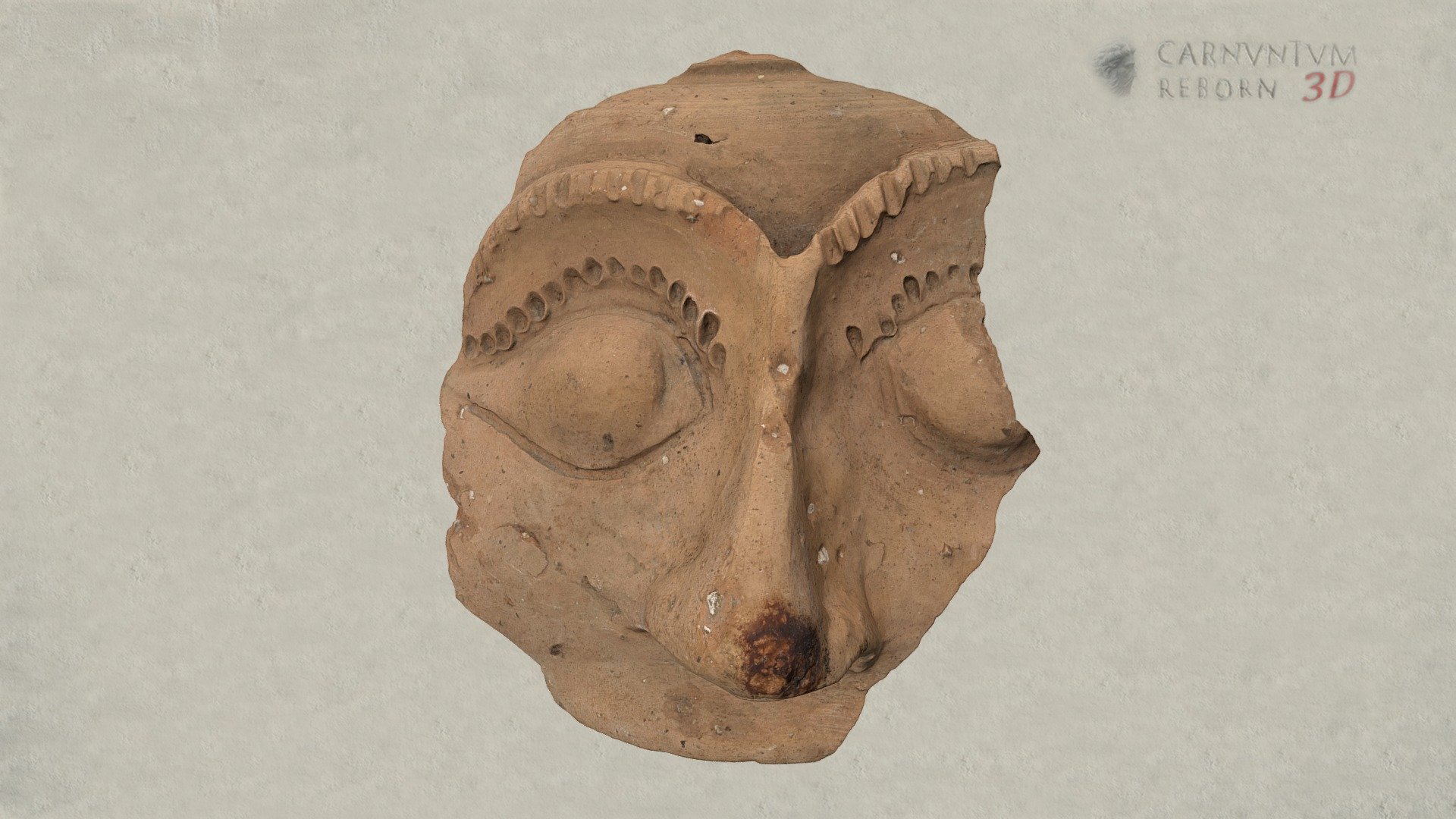 Gesichtsgefäß — Sketchfab embed 3D viewer