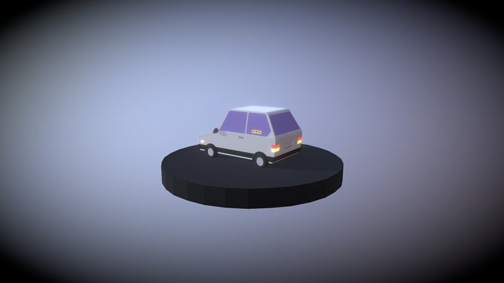 Steven Universe Car (Fan Art) 3D Model