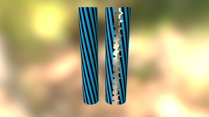 Straw 3D Model