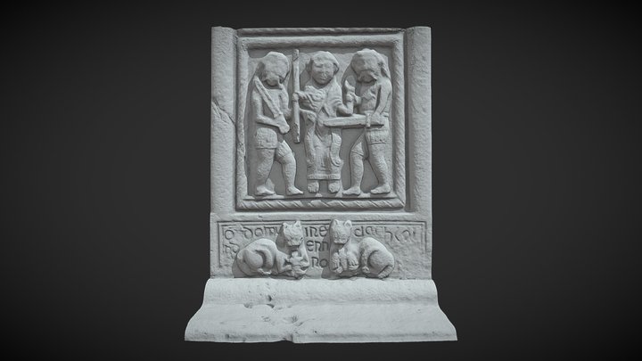 Monasterboice - Muiredach's Cross (LH021-062007) 3D Model