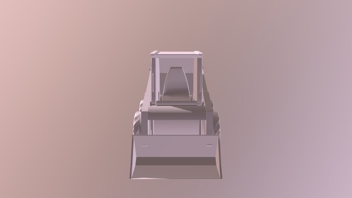 Bobcat Skid Steer 3D Model