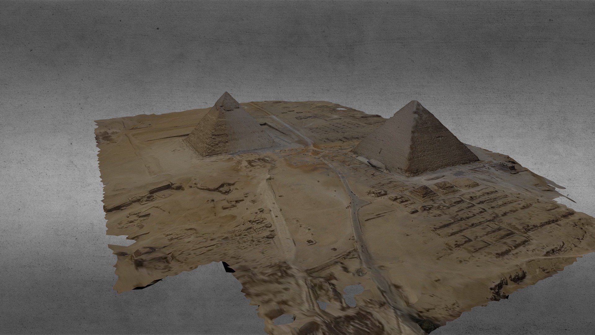 Giza Plateau - drone video - Download Free 3D model by gabriele.l ...