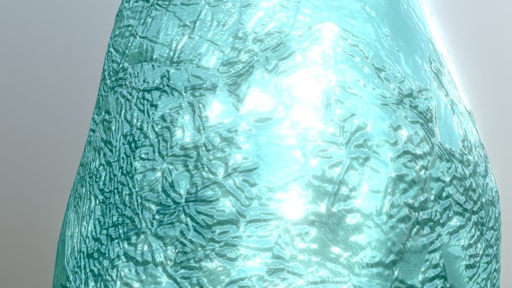 Fantasy Crystal 3D Model