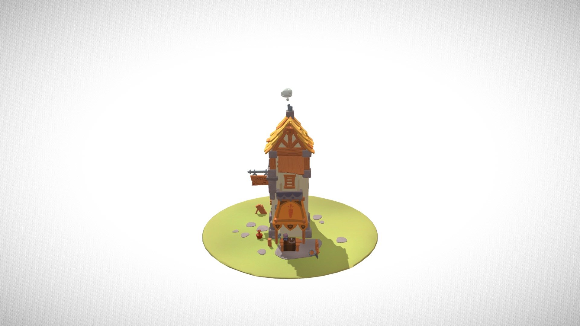 Shack - 3D model by Hanis Elias (@NHanis) [20fafcf] - Sketchfab