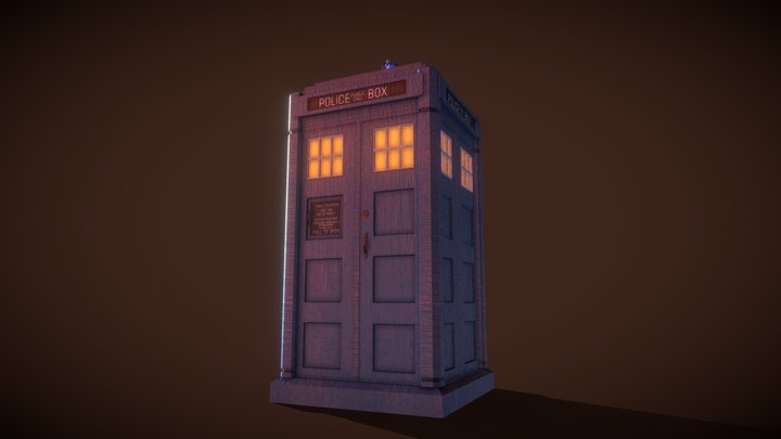 13th Doctor's Tardis 3D Model