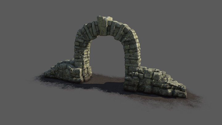 Keystone Archway 3D Model