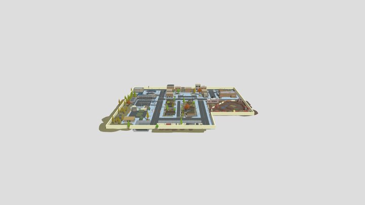 Town3f 3D Model