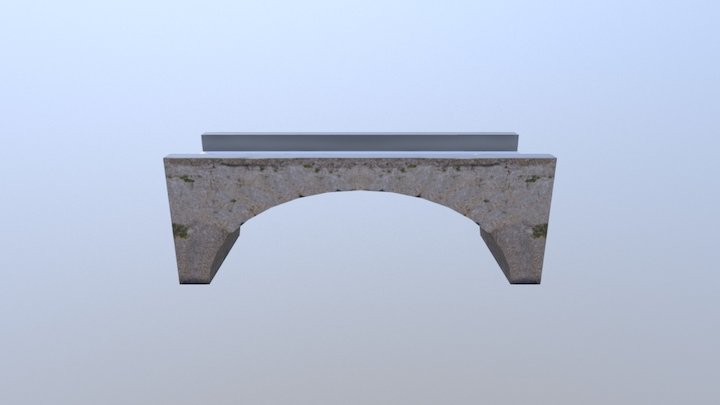 Small Bridge 3D Model