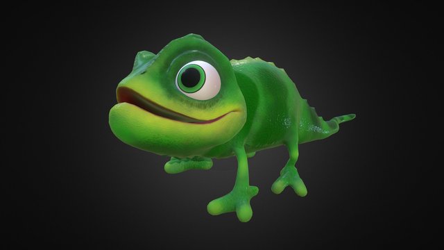 Pascal - Raiponce 3D Model