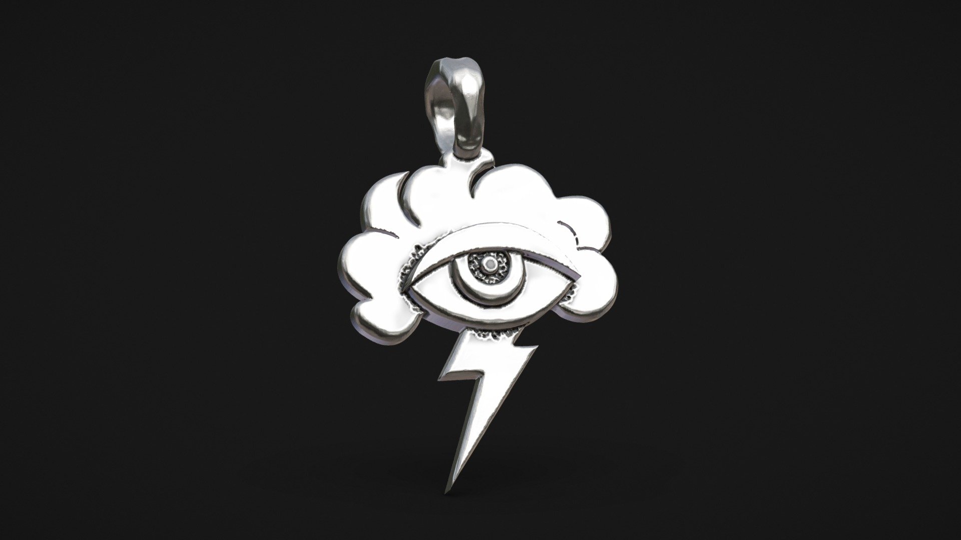 Pingente Eye Rays - 3D model by Skive Jewelry (@SKIVE) [20fea50 ...